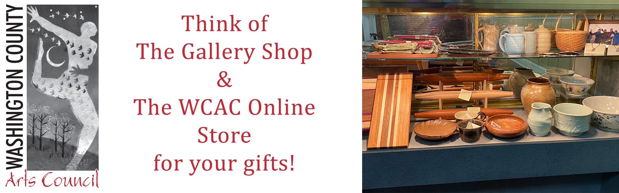 The Gallery Shop and WCAC Online Store